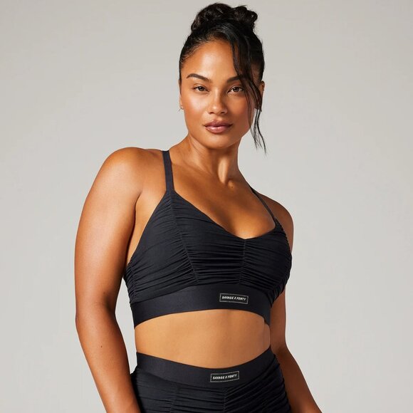 Savage X Fenty Other - Savage X Fenty Ruche Hour Low-Impact Sports Bra